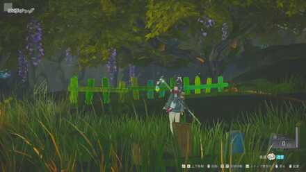 アルバーの柵を設置