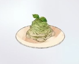 薬草グリーンパスタ