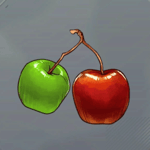 ペアリンゴ画像