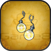 光のイヤリング