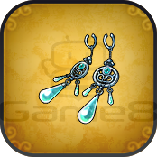 吹雪のイヤリング