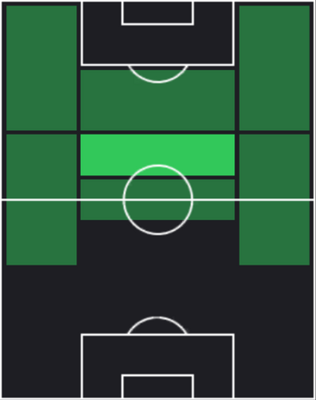 HPティアゴ・アルマダ(03/24)の適性ポジション