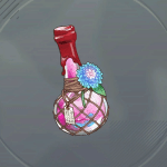 満たされたハニーボトル画像