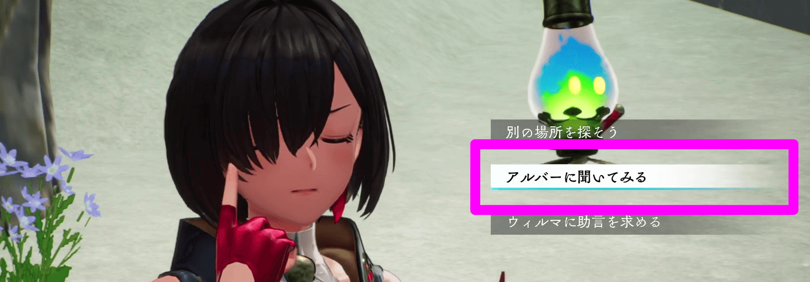 アルバーに聞いてみる