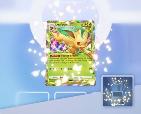 リーフィアexのエフェクト