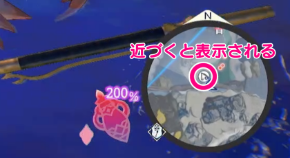 釣り場ミニマップ