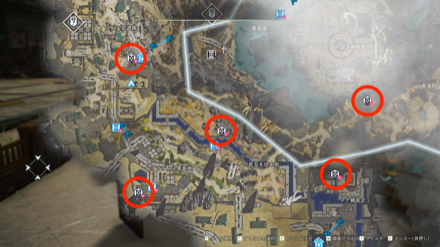 祈念の社の場所