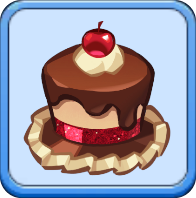 ケーキシルクハットのアイコン