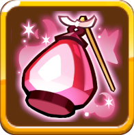 幽かに輝くいちご提灯のアイコン