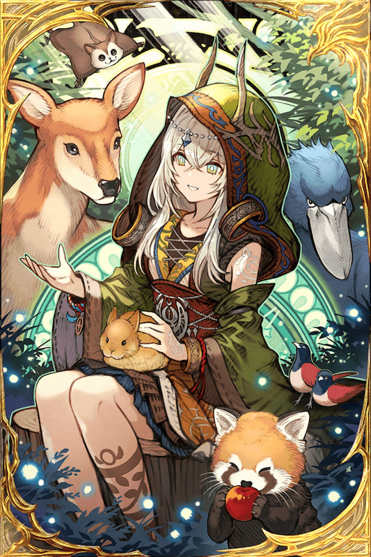 星無き森の獣巫女の画像