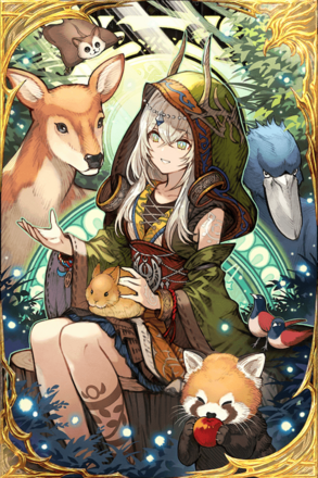 星無き森の獣巫女の画像