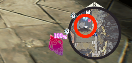 宝箱ミニマップ