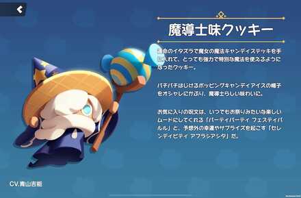 魔導士味クッキーの全身画像