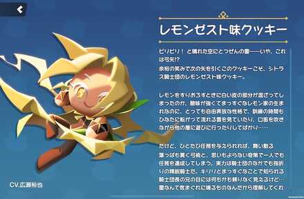 レモンゼスト味クッキーの全身画像