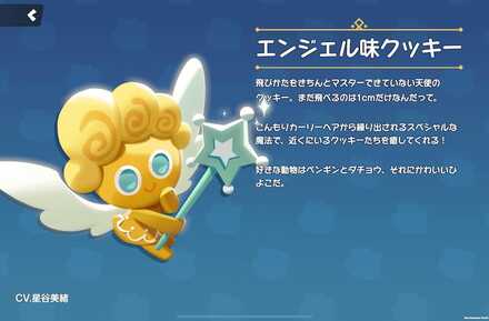 エンジェル味クッキーの全身画像