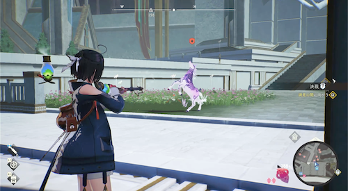 フィールドの敵をブレイク