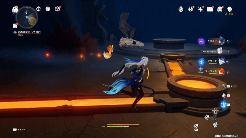 敵を倒して進む