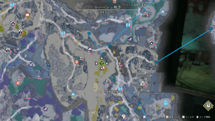 アドミラブルギルスの出現場所