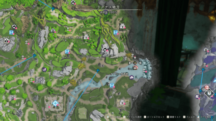 スワンプハーバーの出現場所