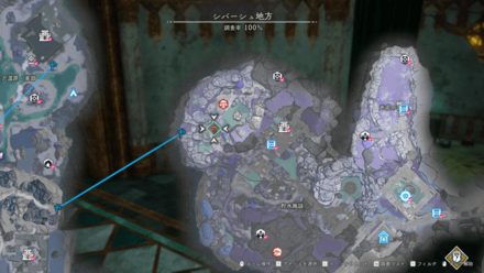 オーガフェイスの出現場所