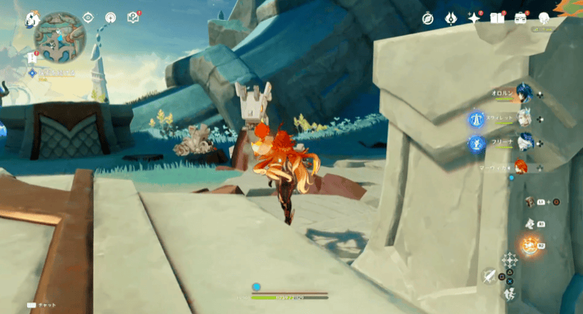 秘源の龍従に近づくとイベント