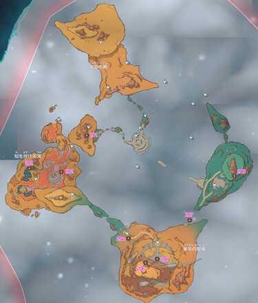 Ver.5.5炎神の瞳数字マップ(古の聖山)