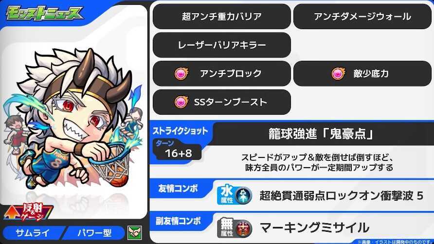 源為朝α ステータス