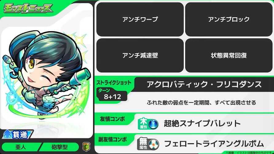 フーコーα ステータス