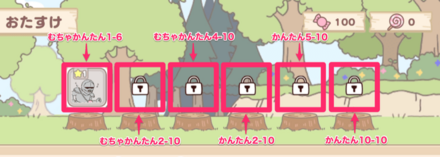 おたすけキャラの解放条件