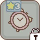 ピンクの時計画像