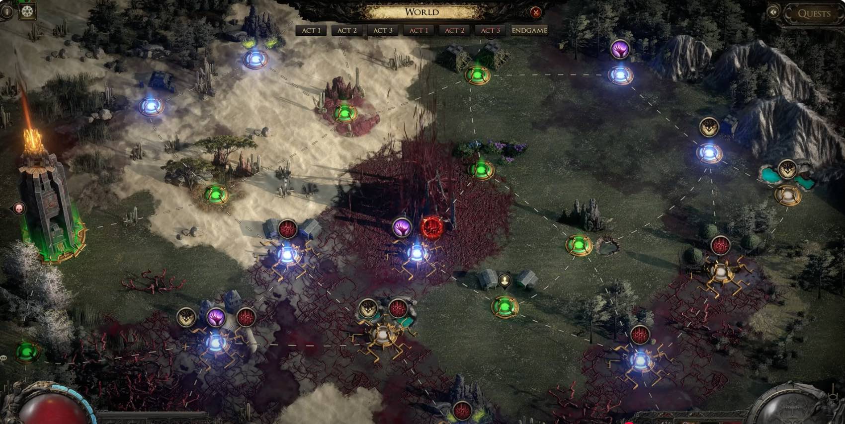 浄化されたマップ