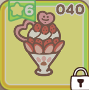 いちごパフェ画像