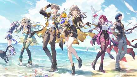 スターレイル2周年イラスト