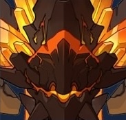 輝ける溶岩の龍像画像