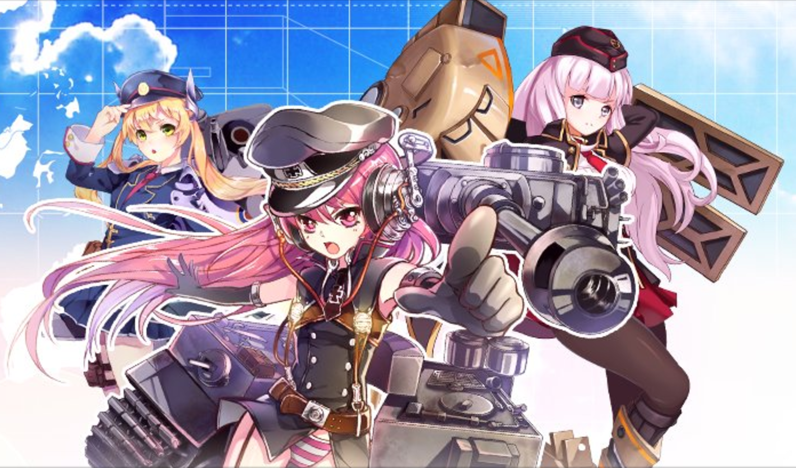 侵攻のオトメギアス メインビジュアル