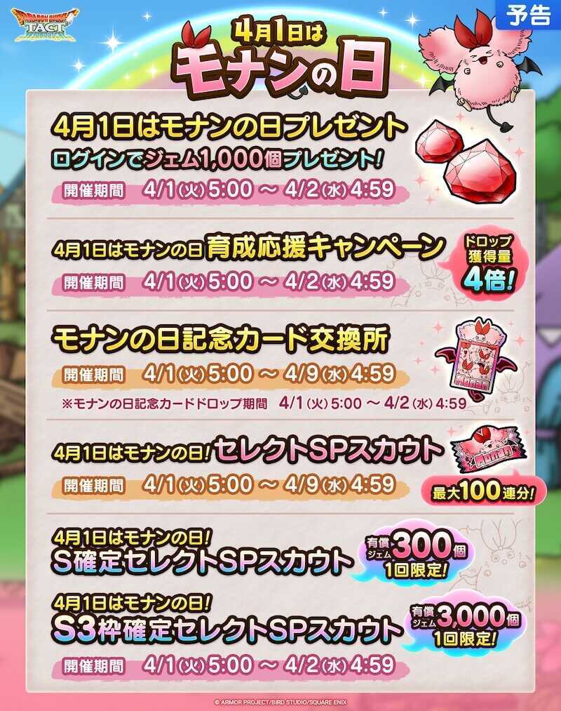 モナンの日まとめ