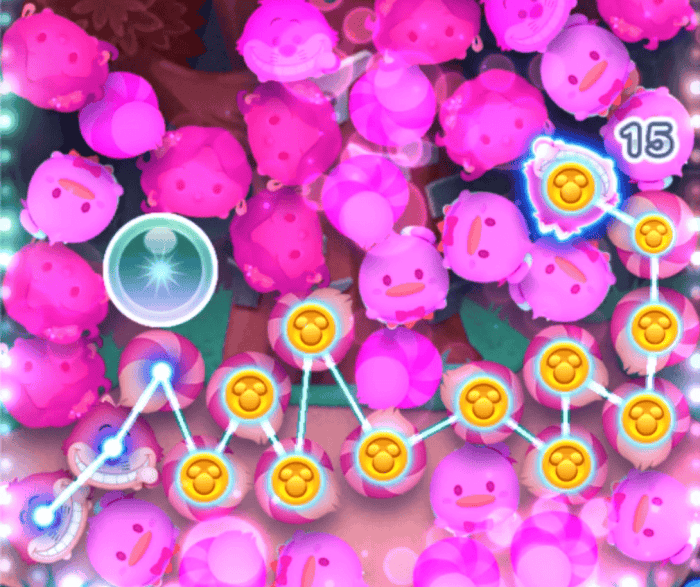 盤面にチェシャ猫が多い状態でスキルを発動