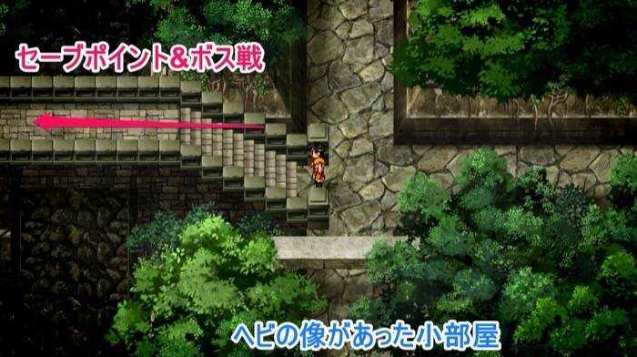 シンダル遺跡ボス部屋までの道