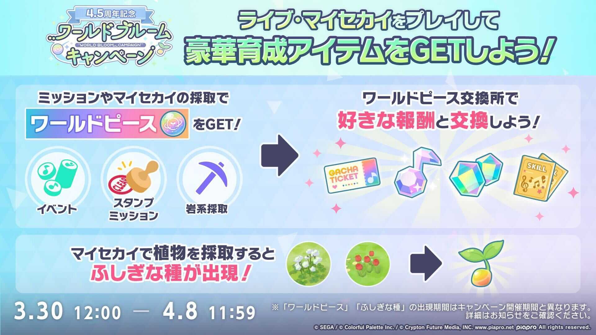 ワールドブルームキャンペーン