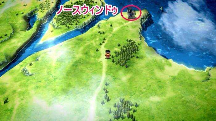 ノースウィンドゥマップ