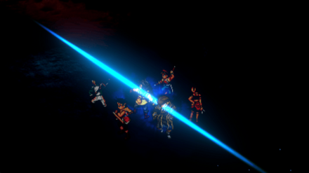 星辰剣中央攻撃