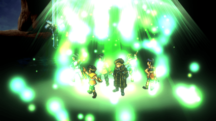 星辰剣全体回復