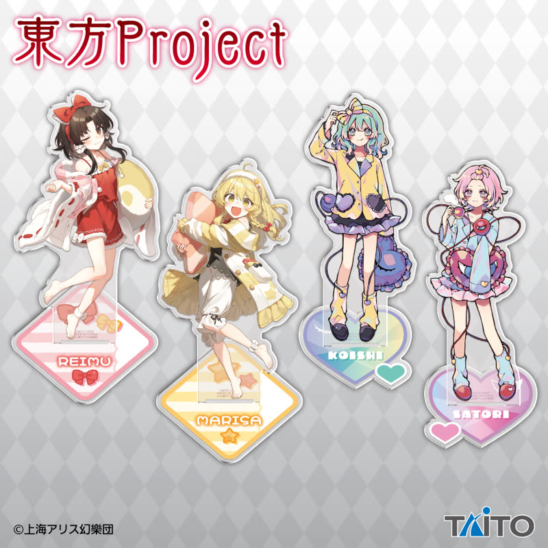 東方Project　描き下ろしアクリルスタンド
