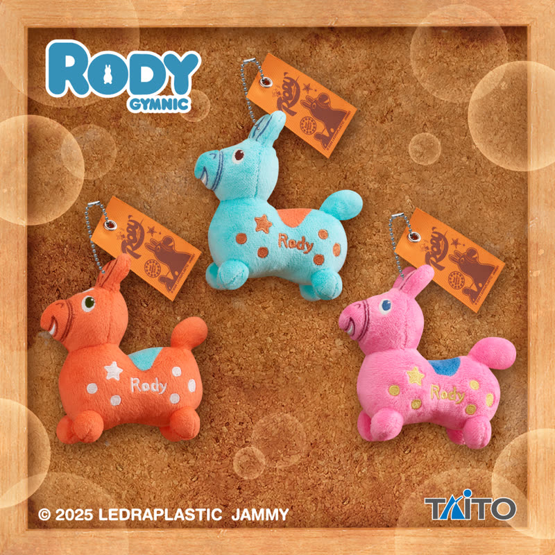 RODY　マスコットキーホルダー　レトロカラーver.