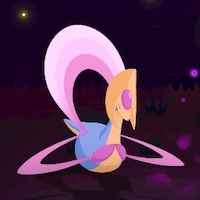 クレセリアの星2寝顔画像