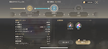 魔力覚醒