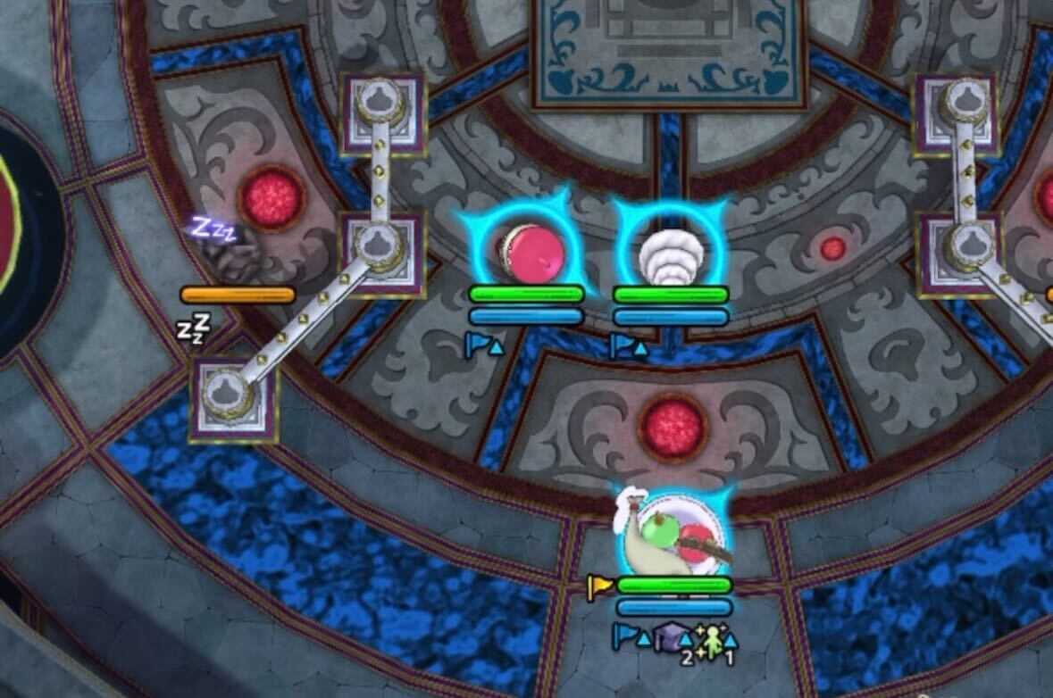 石炭つむりは眠らせて攻撃を封じる