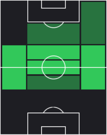 TPジョアン・マリオ(04/03)の適性ポジション