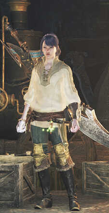 健啖家の耳飾りα