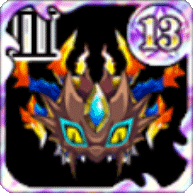 滅炎龍デストラクスの兜Ⅲの画像